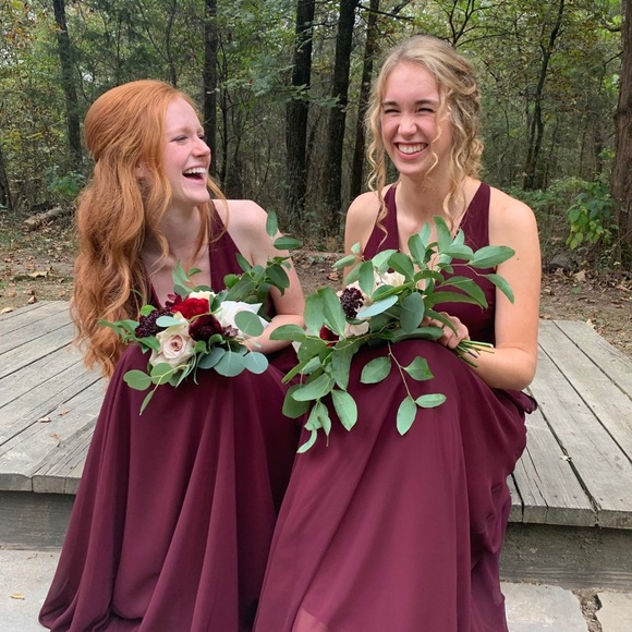 MONI CONVERTIBLE DRESS - CABERNET - Picture 8 of 8